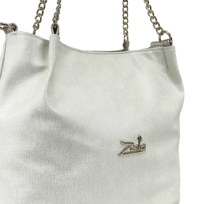 Zellia Női Válltáska 25025 Beige - Pearl -