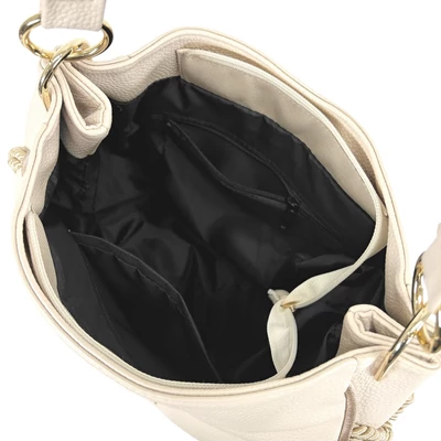 Zellia Női Válltáska 25036 Beige