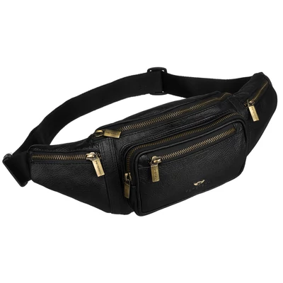 Peterson Férfi Bőr Ővtáska Ptn 2506-Ndm-4956 Black - Fekete