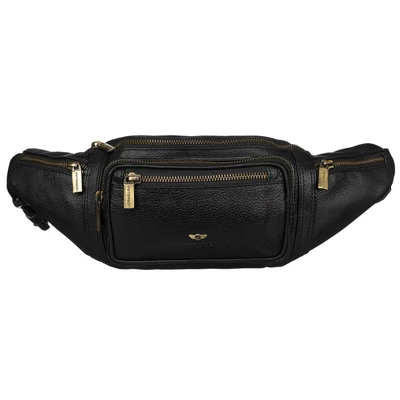 Peterson Férfi Bőr Ővtáska Ptn 2506-Ndm-4956 Black - Fekete