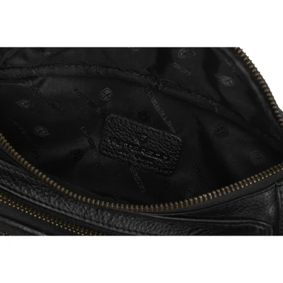 Peterson Férfi Bőr Ővtáska Ptn 2506-Ndm-4956 Black - Fekete