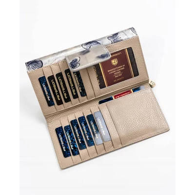Peterson Női Bőr Pénztárcaptn 42100-Bf-7082 Silver - Ezüst