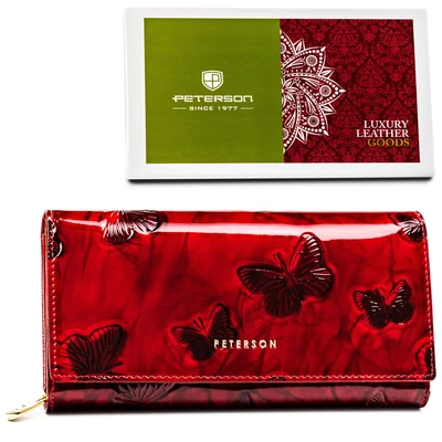 Peterson Női Bőr Pénztárca   PTN   42106-BF-0469   Red