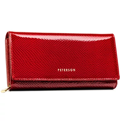 Peterson Női Bőr Pénztárca Ptn 42106-Dsl-2813 Red