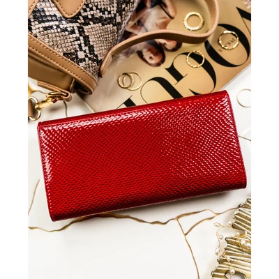 Peterson Női Bőr Pénztárca Ptn 42106-Dsl-2813 Red