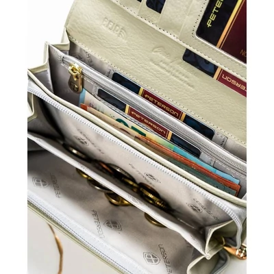 Peterson Női Bőr Pénztárca Ptn 42106-Sbr-0912 Beige