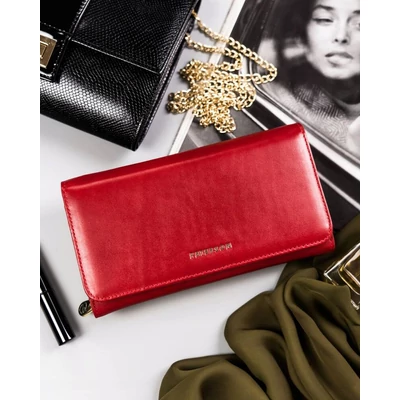 Peterson Női Bőr Pénztárcaptn 421077-Sgn-7747 Red - Piros