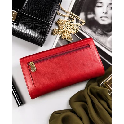 Peterson Női Bőr Pénztárcaptn 421077-Sgn-7747 Red - Piros