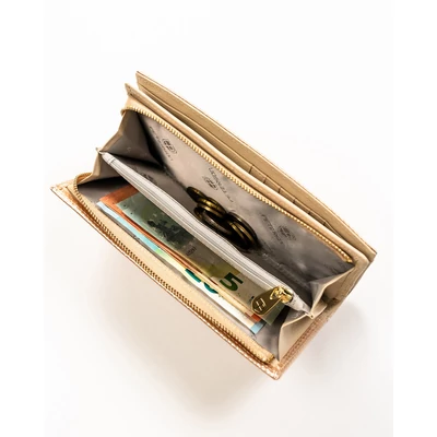 Peterson Női Bőr Pénztárca Ptn 421431-Dsl-6167 Gold