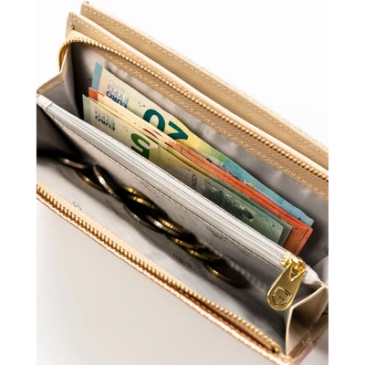 Peterson Női Bőr Pénztárca Ptn 421431-Dsl-6167 Gold