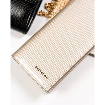Peterson Női Bőr Pénztárca Ptn 421431-Sbr-7334 Beige