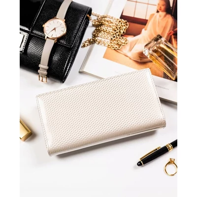 Peterson Női Bőr Pénztárca Ptn 421431-Sbr-7334 Beige