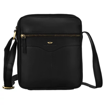 Peterson Férfi Bőr Oldaltáska Ptn 711-Opu-4703 Black - Black