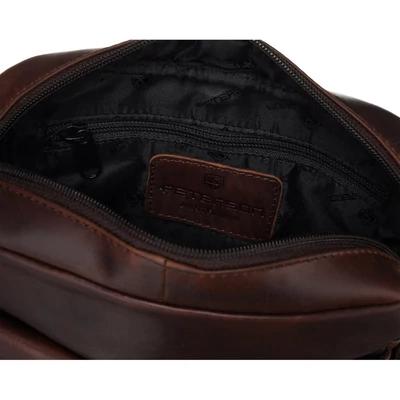 Peterson Férfi Bőr Oldaltáska Ptn 719-Opu-4734 Brown - Barna