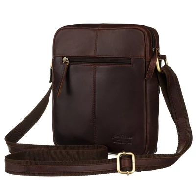 Peterson Férfi Bőr Oldaltáska Ptn 719-Opu-4734 Brown - Barna