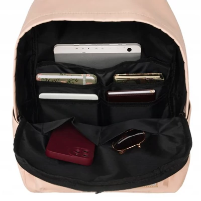 Peterson Hátizsák - Mintás - 79904-7905 Beige - 39,5 X 29,5 X 15 Cm -