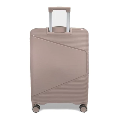 Zellia Polipropilén Bőrönd Ppb088 - Cappuccino S Méret - 55 X 40 X 20 Cm