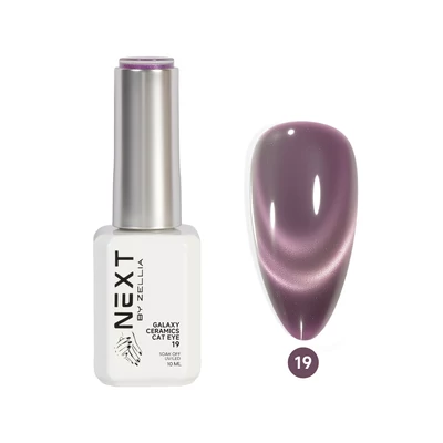Next By Zellia Gél Lakk 10Ml - Galaxy Ceramics Cat Eye - 019 - Hema/TPO mentes