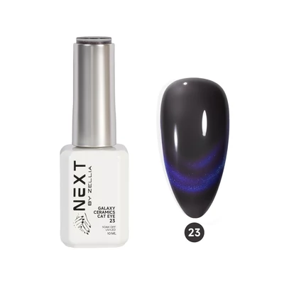 Next By Zellia Gél Lakk 10Ml - Galaxy Ceramics Cat Eye - 023 - Hema/TPO mentes