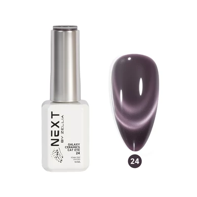 Next By Zellia Gél Lakk 10Ml - Galaxy Ceramics Cat Eye - 024 - Hema/TPO mentes