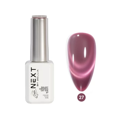 Next By Zellia Gél Lakk 10Ml - Galaxy Ceramics Cat Eye - 027 - Hema/TPO mentes