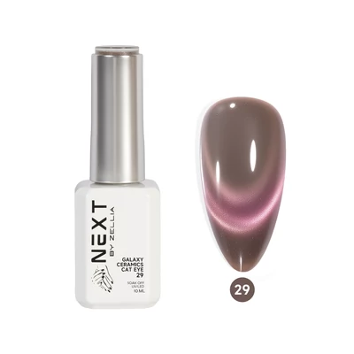 Next By Zellia Gél Lakk 10Ml - Galaxy Ceramics Cat Eye - 029 - Hema/TPO mentes