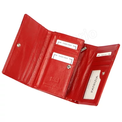 Patrizia Női Bőr Pénztárca Fl-112 Rfid Piros