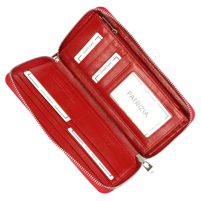 Patrizia Női Bőr Pénztárca Fl-119 Rfid Piros