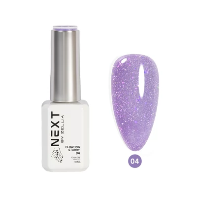 Next By Zellia Gél Lakk 10Ml - Floating Starry - 004 - Hema/TPO mentes