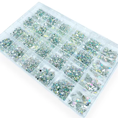 Körömdíszítő Kő - Box - Több méret - Forma Kővel - Go2680-146 -