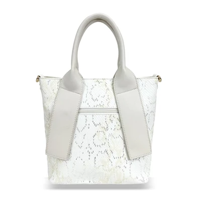 Zellia Női Kézitáska H728 Beige - Python -