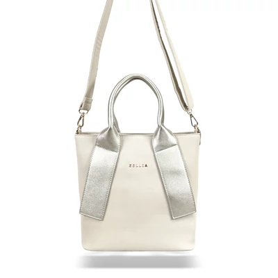 Zellia Női Kézitáska H728 Beige-Arany - D217 -