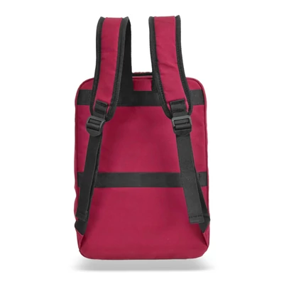 Zellia Hátizsák | Kézipoggyász Hz-104 Piros - Steppelt - Vízlepergetős - 40 X 25 X 20 Cm