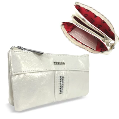 Zellia Női Pénztárca Hz-127 D266 - 1006 DF - Holographic White - Fehér