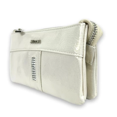 Zellia Női Pénztárca Hz-127 D266 - 1006 DF - Holographic White - Fehér