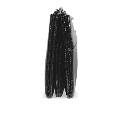 Zellia Női Pénztárca Hz-127 D266 - 4001 - Black - Fekete Lakk