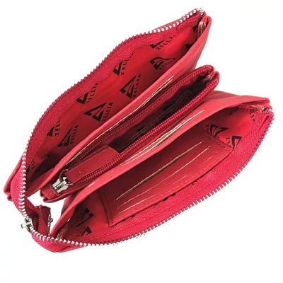 Zellia Női Pénztárca Hz-127 D217 - 2181D - Red - Piros