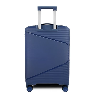 Zellia Polipropilén Bőrönd Ppb088 - Kék S Méret - 55 X 40 X 20 Cm