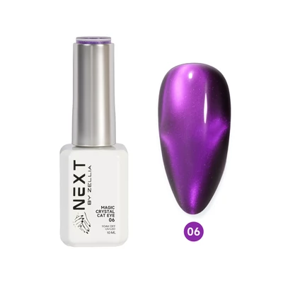 Next By Zellia Gél Lakk 10Ml - Magic Crystal Cat Eye - 006 - Hema/TPO mentes