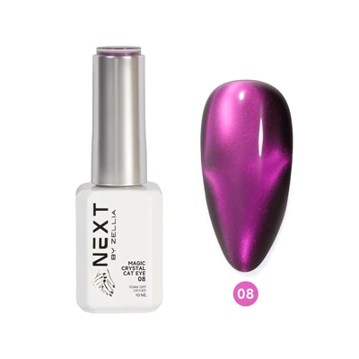 Next By Zellia Gél Lakk 10Ml - Magic Crystal Cat Eye - 008 - Hema/TPO mentes