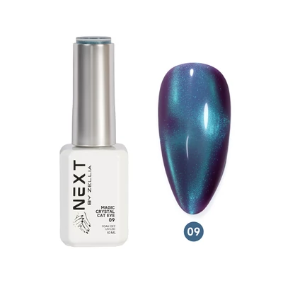 Next By Zellia Gél Lakk 10Ml - Magic Crystal Cat Eye - 009 - Hema/TPO mentes