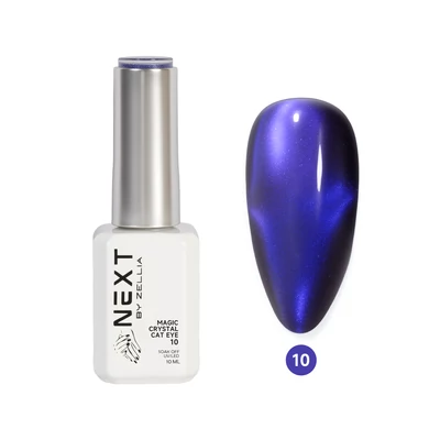 Next By Zellia Gél Lakk 10Ml - Magic Crystal Cat Eye - 010 - Hema/TPO mentes