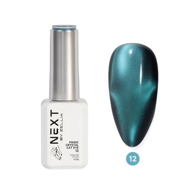 Next By Zellia Gél Lakk 10Ml - Magic Crystal Cat Eye - 012 - Hema/TPO mentes
