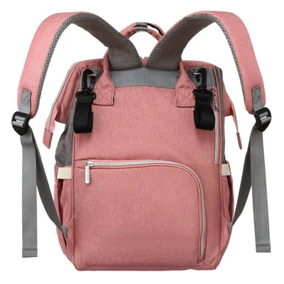 Peterson Női Hátizsák Ptn Mb3-6012 Gray-Pink - Szrke-Rózsaszín
