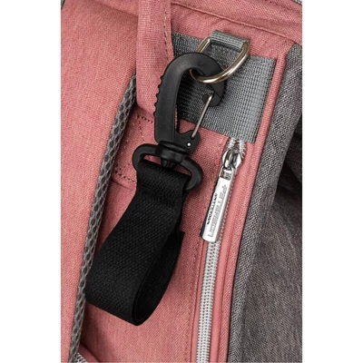 Peterson Női Hátizsák Ptn Mb3-6012 Gray-Pink - Szrke-Rózsaszín