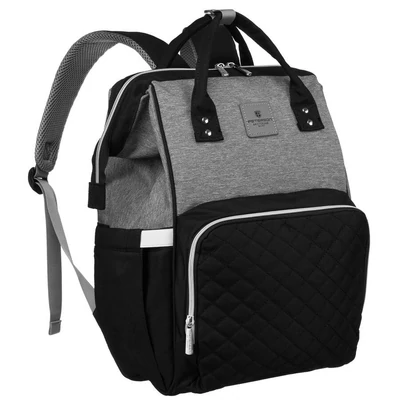 Peterson Női Hátizsák Ptn Mb3-6029 Gray-Black - Szürke-Fekete