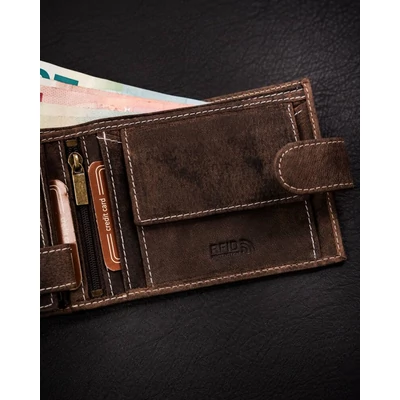Férfi Bőr Pénztárca Mr-02L-Baw-Bl-8819 Brown