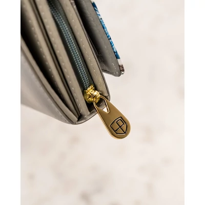 Peterson Női Bőr Pénztárca - Ptn Ph20-Lfl-6912 Blue - Kék