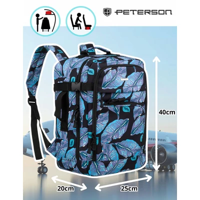 Peterson Hátizsák - PTN PP-TOK-P-6814 Print-4  - 40 X 25 X 20 Cm -