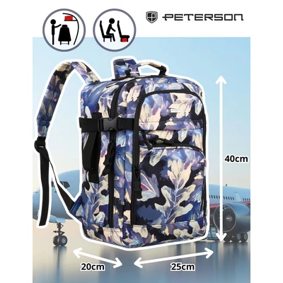 Peterson Hátizsák - PTN PP-TOK-P-6821 Print-10  - 40 X 25 X 20 Cm -